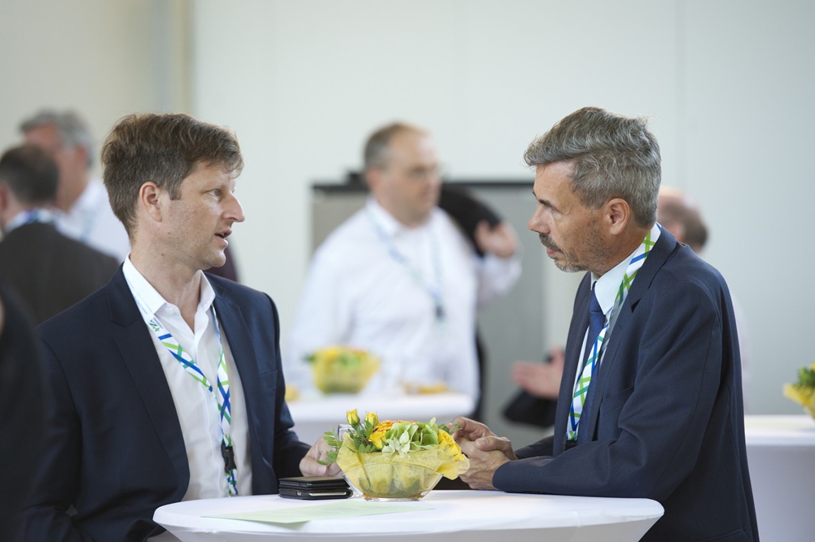 Get-Together und Networking.