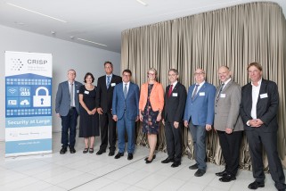 Besuch der Minister Karliczek und Rhein in Darmstadt
